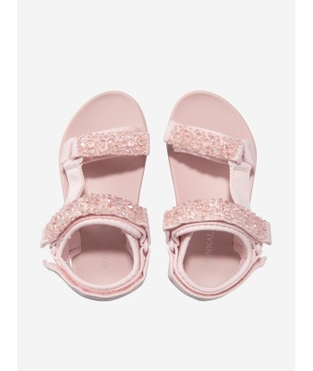 Monnalisa Girls Techno Soft Sandals in Pink Jusqu'à 80% De Réduction