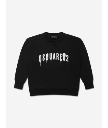 Dsquared2 Kids Drip Logo Sweatshirt destockage