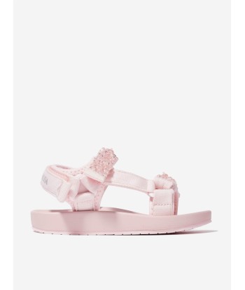 Monnalisa Girls Techno Soft Sandals in Pink Jusqu'à 80% De Réduction