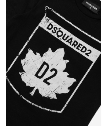 Dsquared2 Kids Maple Leaf Logo T-Shirt des créatures d'habitude