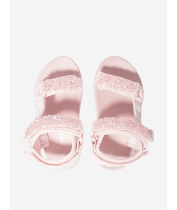 Monnalisa Girls Techno Soft Sandals in Pink Jusqu'à 80% De Réduction