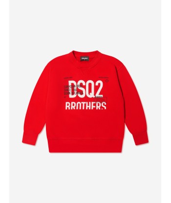 Dsquared2 Kids Logo Brothers Sweatshirt store