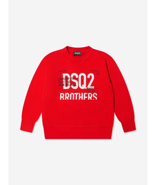 Dsquared2 Kids Logo Brothers Sweatshirt store