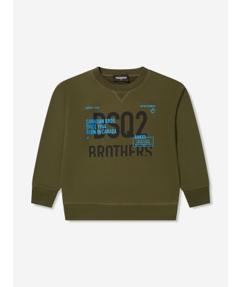 Dsquared2 Kids Logo Brothers Sweatshirt JUSQU'A -70%! 