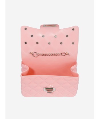 Monnalisa Girls Diamante Quilted Bag in Pink les ligaments