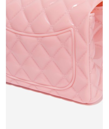 Monnalisa Girls Diamante Quilted Bag in Pink les ligaments