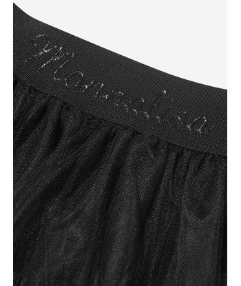 Monnalisa Girls Tulle Skirt in Black d'Europe débarque