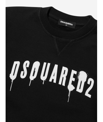 Dsquared2 Kids Drip Logo Sweatshirt destockage