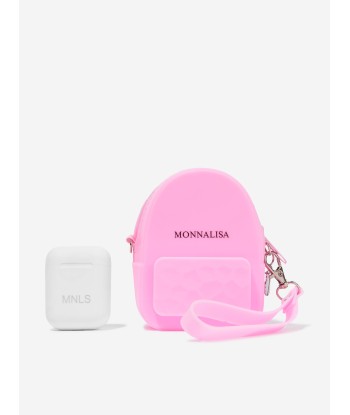 Monnalisa Girls Wireless Headphones & Mini Carry Bag in Pink pour bénéficier 