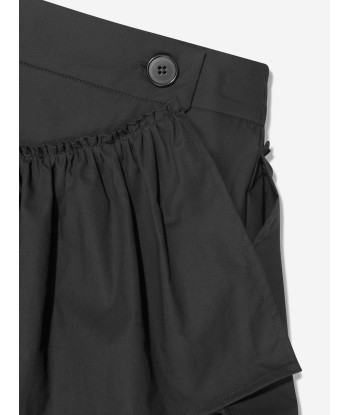 Monnalisa Girls Ruffled Maxi Skirt in Black Profitez des Offres !