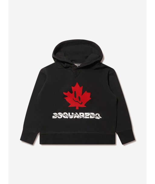 Dsquared2 Kids Slouch Fit Maple Leaf Logo Hoodie s'inspire de l'anatomie humaine