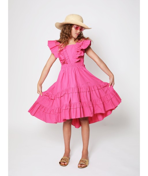 Monnalisa Girls Ruffle Dress in Pink sélection de produits