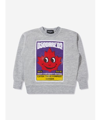 Dsquared2 Kids Graphic Print Sweatshirt livraison et retour toujours gratuits