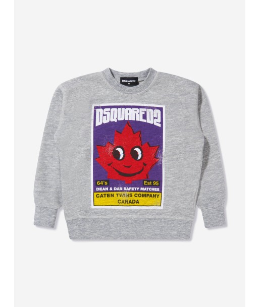 Dsquared2 Kids Graphic Print Sweatshirt livraison et retour toujours gratuits