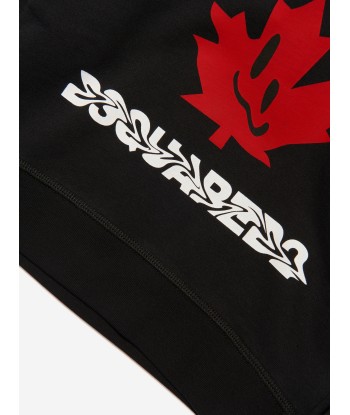 Dsquared2 Kids Slouch Fit Maple Leaf Logo Hoodie s'inspire de l'anatomie humaine