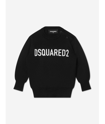 Dsquared2 Baby Boys Wool Knitted Logo Jumper offre 