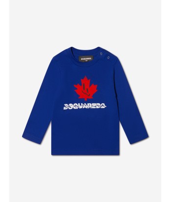 Dsquared2 Baby Long Sleeve Maple Leaf T-Shirt 2 - 3 jours ouvrés.