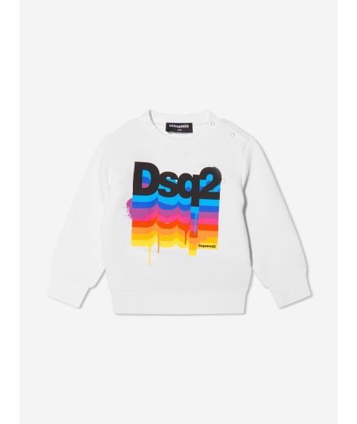 Dsquared2 Baby Rainbow Logo Sweatshirt suggérées chez