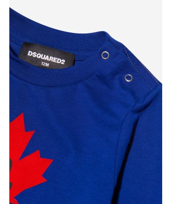 Dsquared2 Baby Long Sleeve Maple Leaf T-Shirt 2 - 3 jours ouvrés.