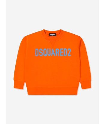 Dsquared2 Kids Slouch Fit Logo Chest Sweatshirt de pas cher