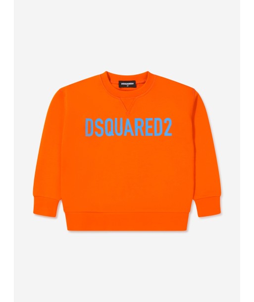 Dsquared2 Kids Slouch Fit Logo Chest Sweatshirt de pas cher